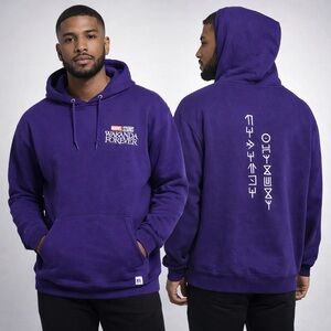 Marvel Studios Black Panther Wakanda Forever Hoodie Size XL Staff Exclusive Rare